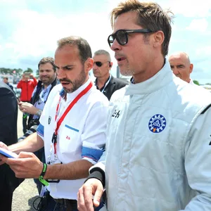 Brad Pitt in Silverstone