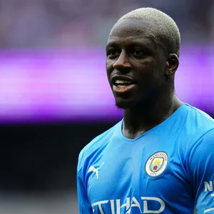 Benjamin Mendy im Trikot von Manchester City.