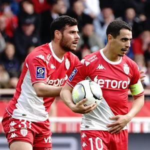 Kevin Volland und Wissam Ben Yedder im Trikot der AS Monaco