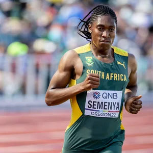 Caster Semenya im 5000-Meter-Lauf bei der WM 2022 - für die Langstrecke gilt ihre Testosteron-Sperre nicht.