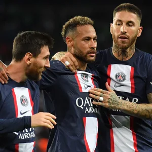 Lionel Messi, Neymar und Sergio Ramos bei Paris Saint-Germain