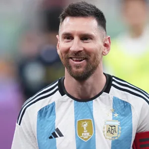 Lionel Messi im Trikot von Argentinien