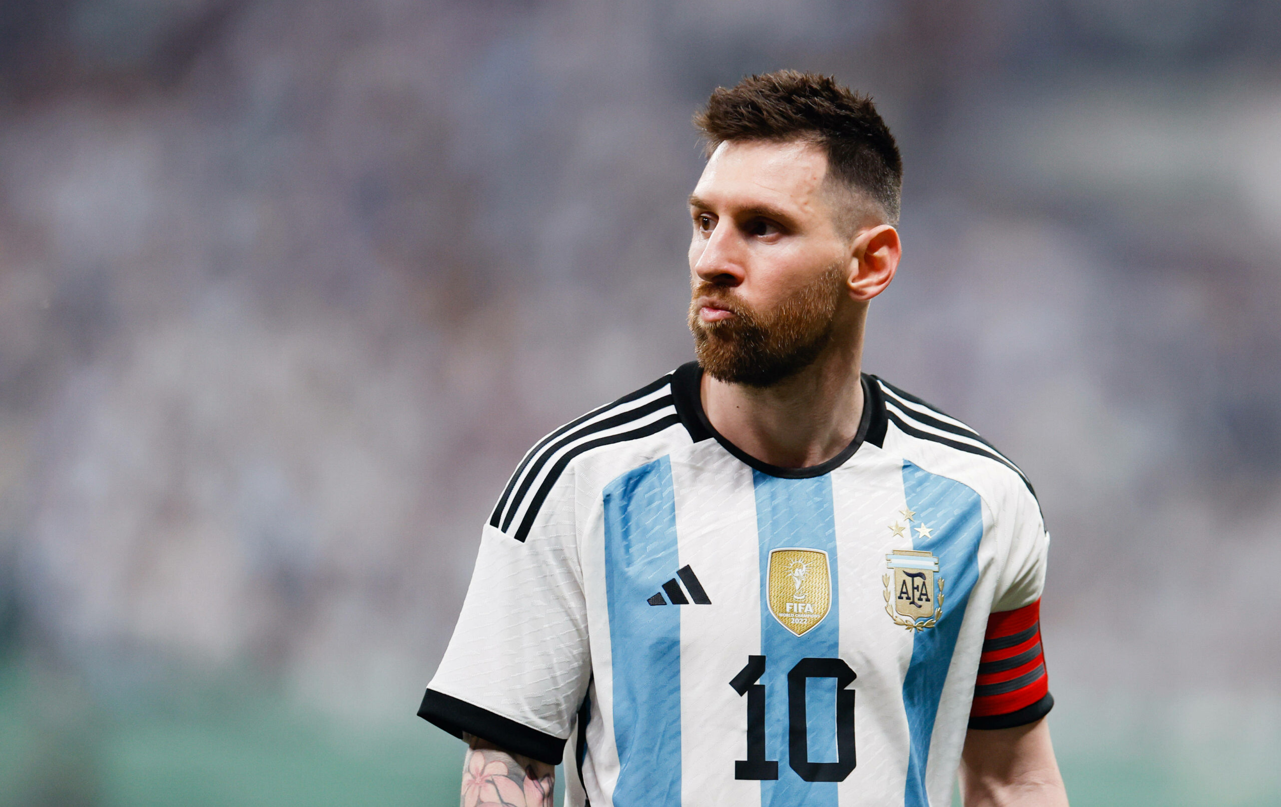 Lionel Messi im Trikot der argentinischen Nationalmannschaft