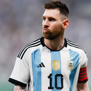 Lionel Messi im Trikot von Argentinien.