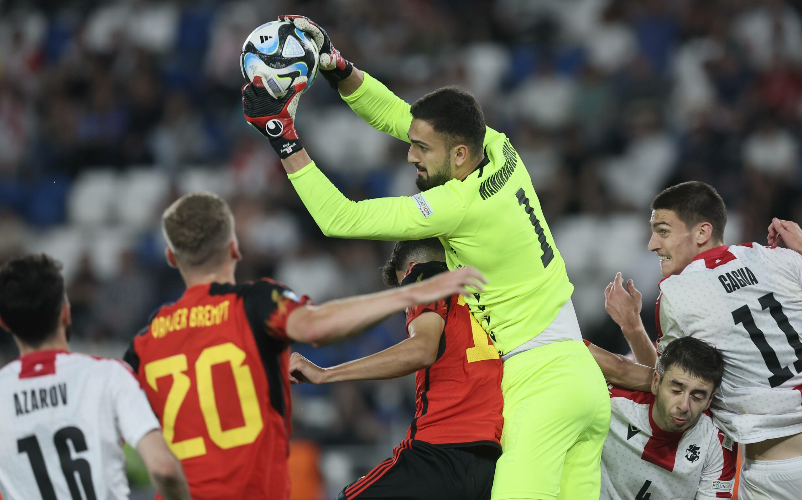 Georgiens Keeper Giorgi Mamardashvili