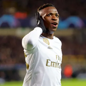 Real Madrids Vinícius Júnior beim Jubel