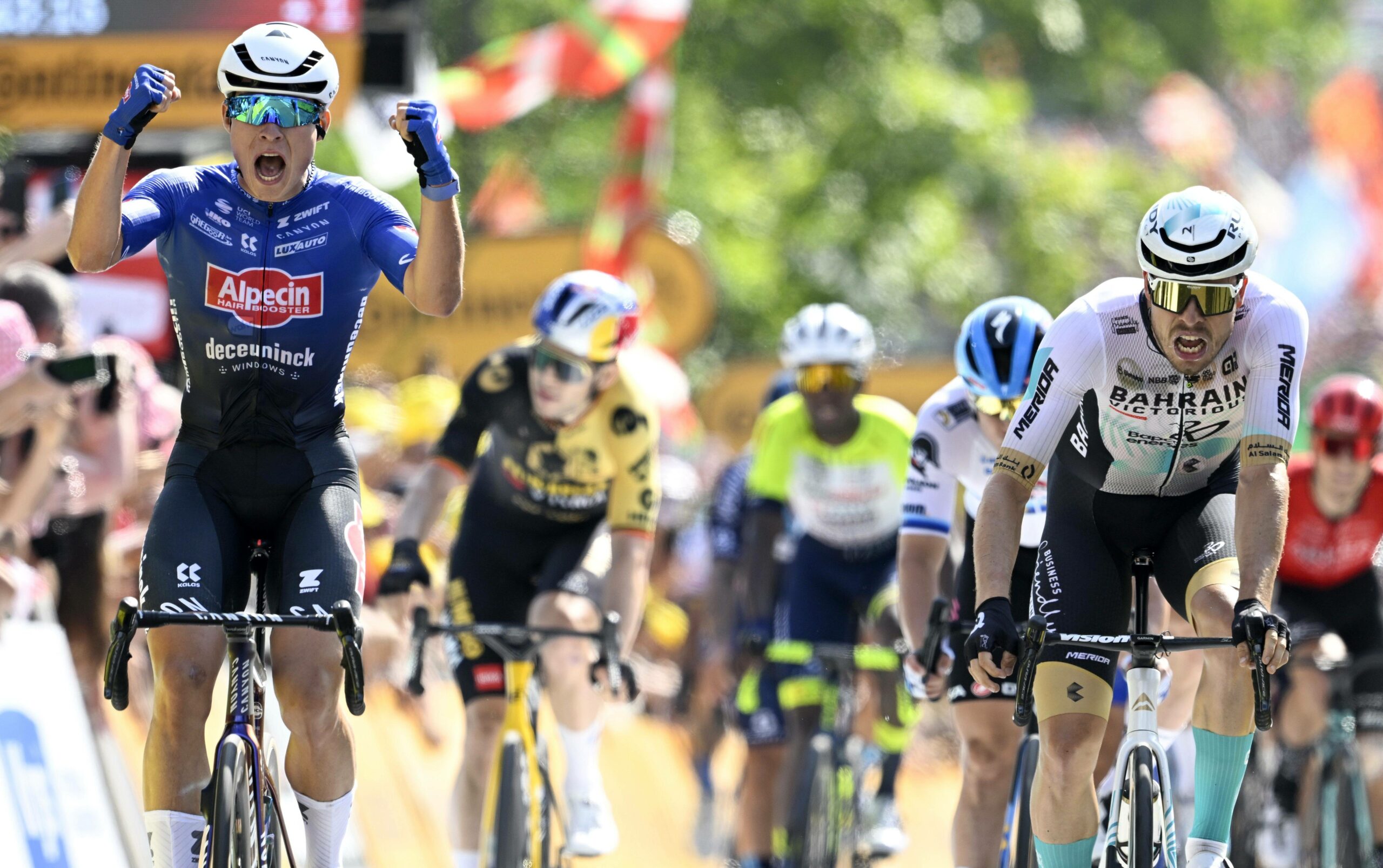 Phil Bauhaus bei der Tour de France 2023.