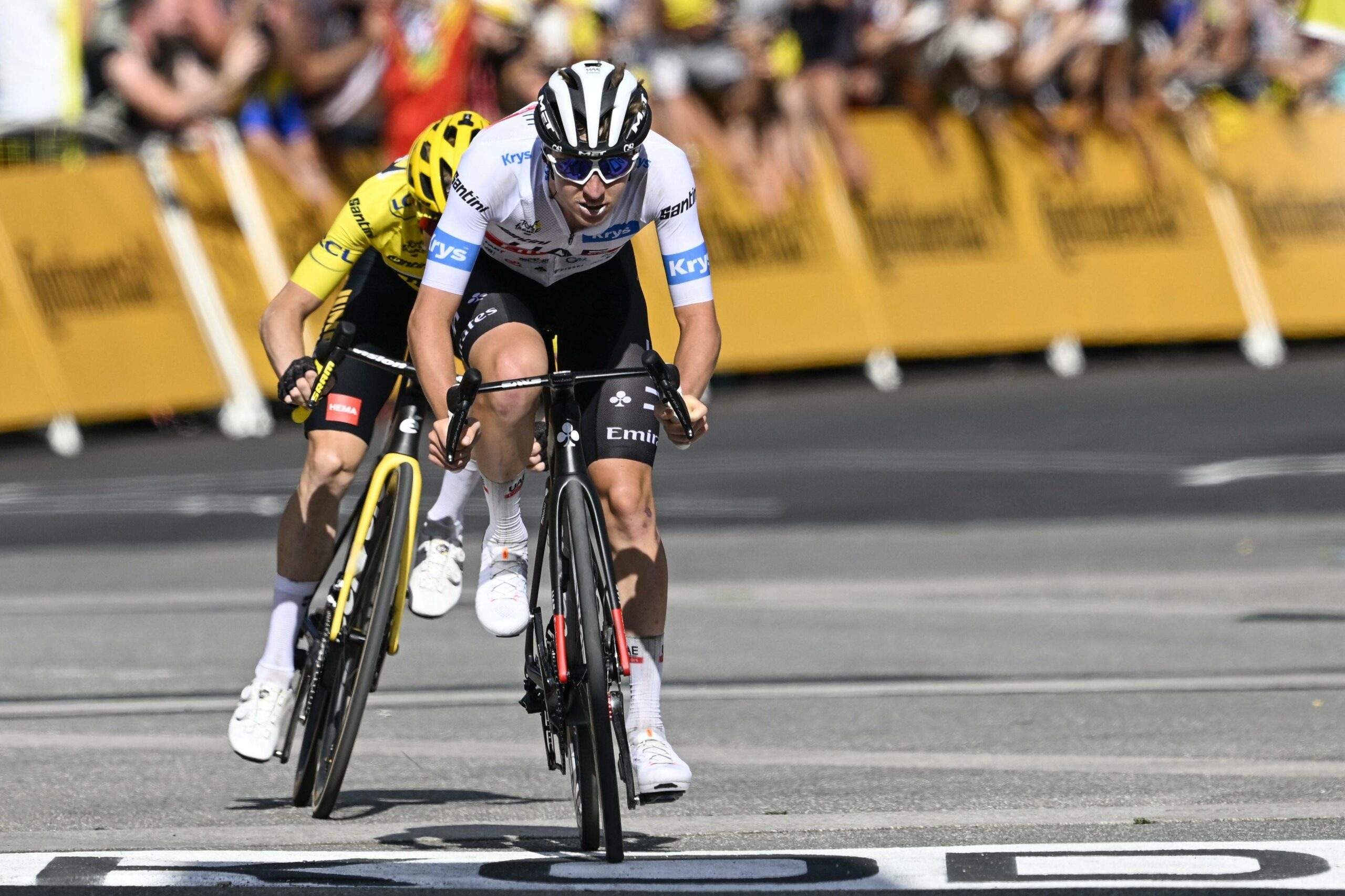 Tadej Pogacar bei der Tour de France