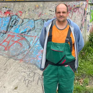 Aufnahme von Gärtner Harald Miersch von einer Halfpipe des Skateparks.