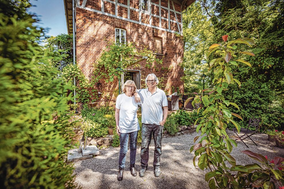 Frigga Schnelle und Bernhard Oberhoffer ziehen von Melbeck an den Rhein.