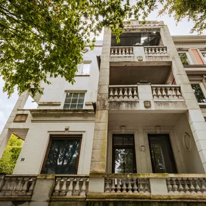 Die Stadtvilla Bussestraße 50 wird in naher Zukunft abgerissen.