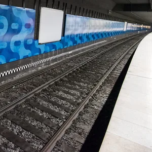 Die S-Bahnhaltestelle Landungsbrücken (Archivbild).