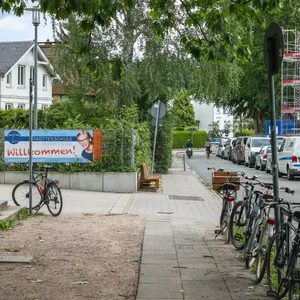 Schüler der Stadtteilschule Blankenese haben sich ein neues, sicheres Fahrradkonzept für ihren Stadtteil überlegt.