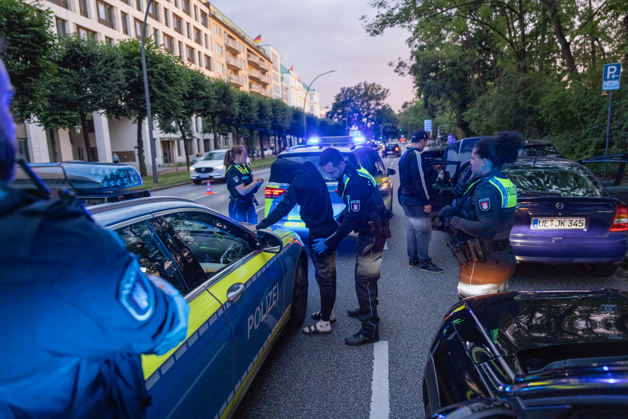 Alster Einsatz Polizei