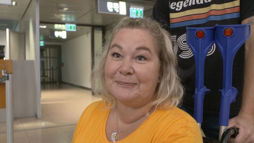 Meike Huf flog am Dienstag trotz der Brände nach Rhodos.