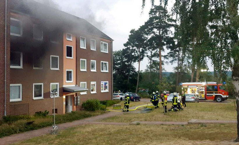 Hoher Sachschaden nach Wohnungsbrand in Hitzacker