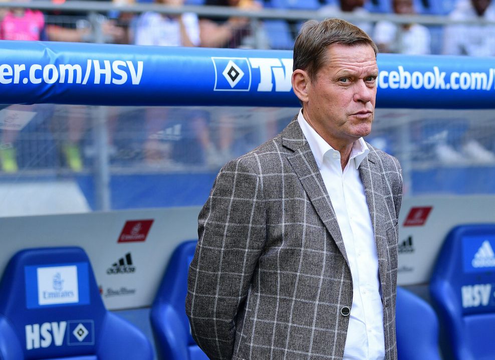 Frank Arnesen im Volksparkstadion