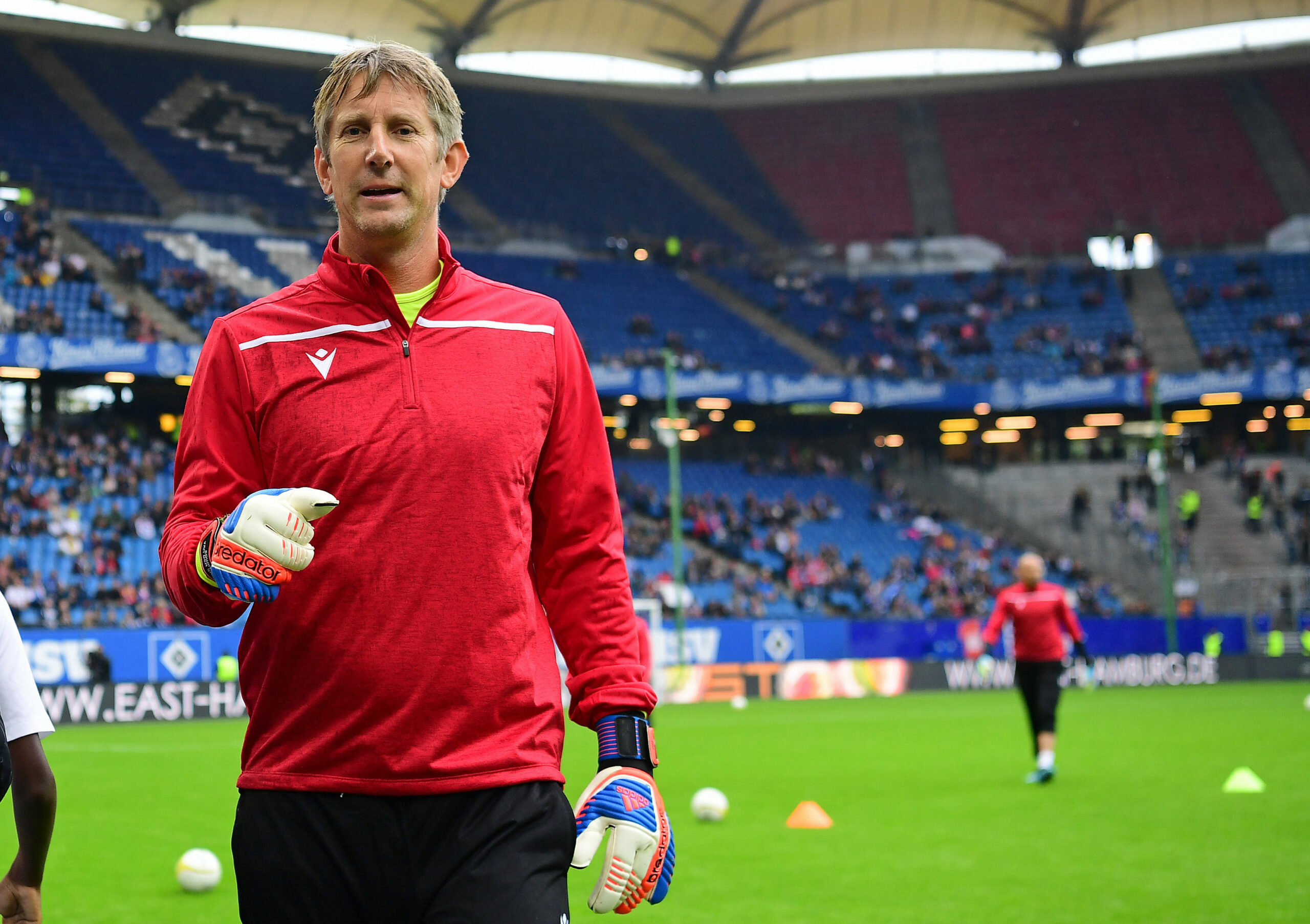 Edwin van der Sar im Volksparkstadion