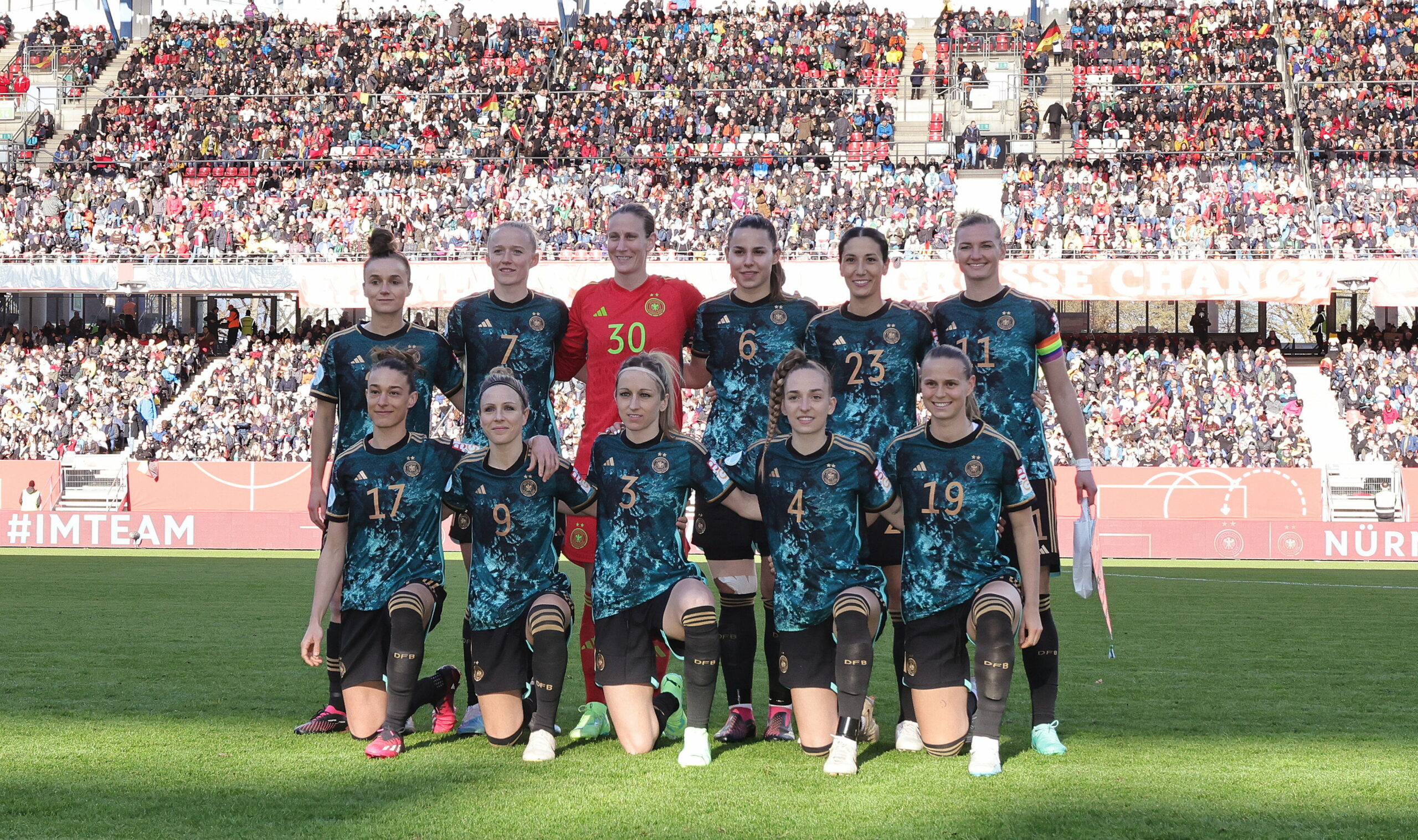 Das Frauen-Team des DFB