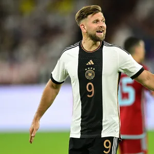 Werder-Stürmer Niclas Füllkrug beim DFB-Länderspiel gegen Kolumbien
