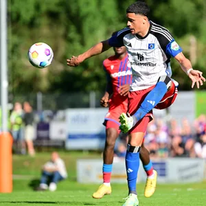 Jonas David im Testspiel