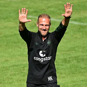Versprüht stets Eifer und gute Laune: Marco Knoop, seit gut einem Jahr Torwarttrainer beim FC St. Pauli.
