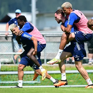 HSV-Profis im Trainingslager in Kitzbühel