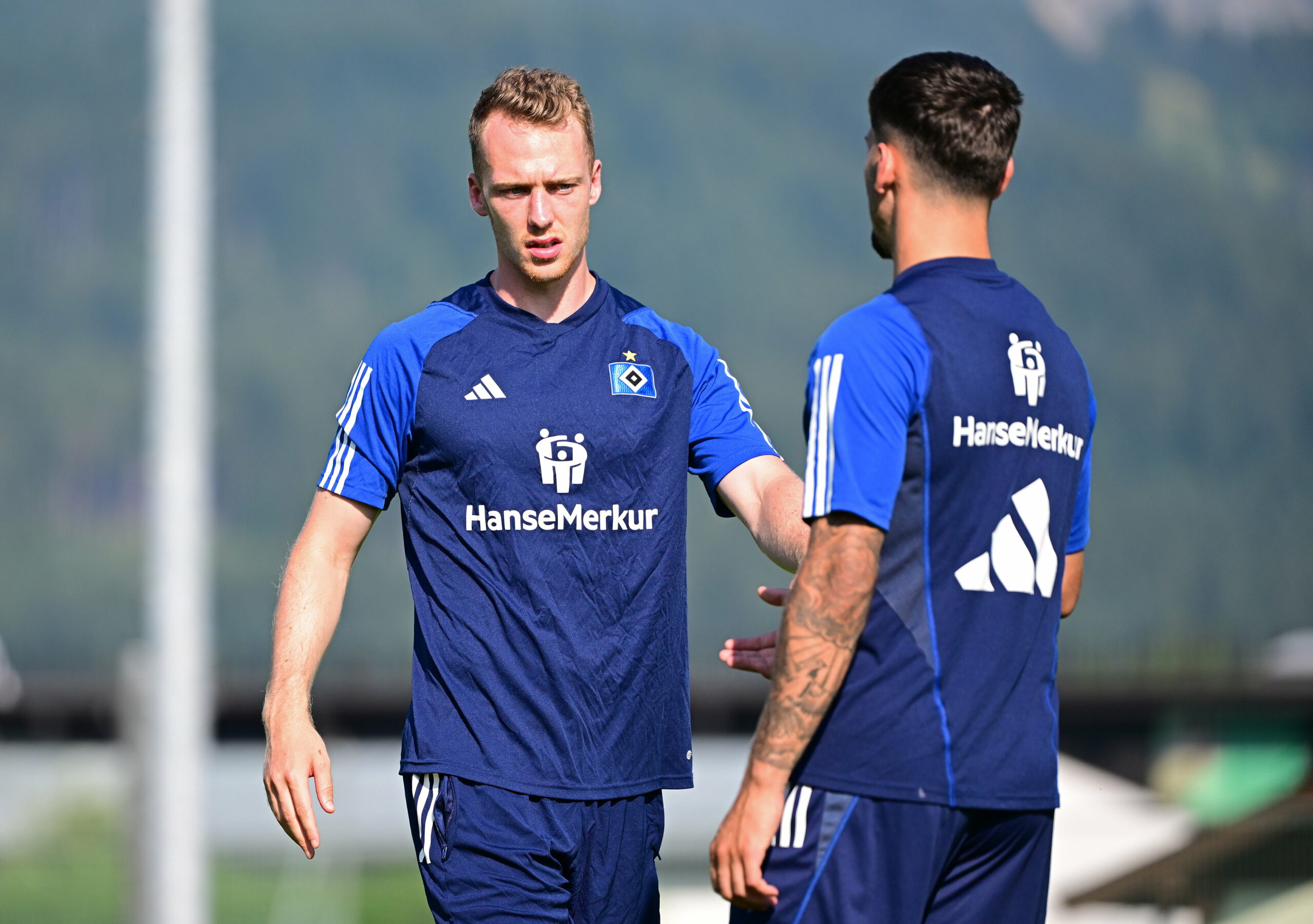 Sebastian Schonlau und Ludovit Reis im HSV-Trainingslager