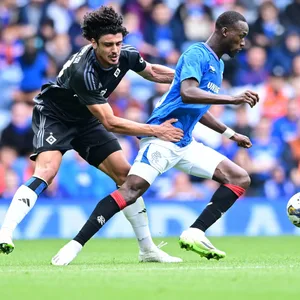 Guilherme Ramos bei seinem HSV-Debüt in Glasgow