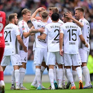 St. Pauli-Jubel im Testspiel