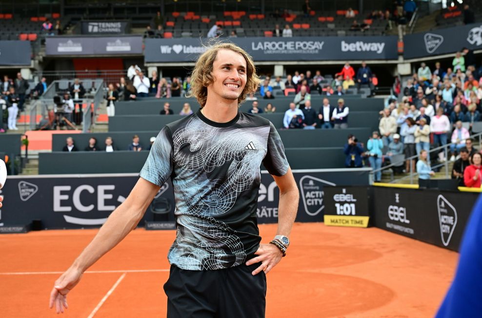 Alexander Zverev am Rothenbaum