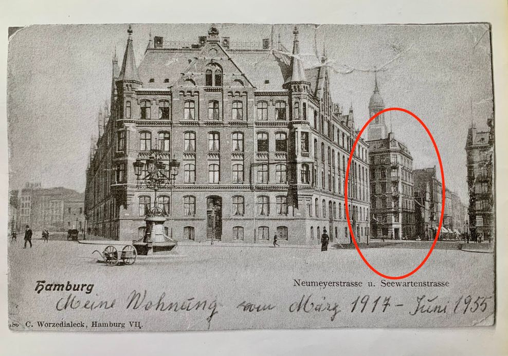 Das Gebäude an der Zeughausstraße gehört schon lange zum Hamburger Stadtbild – hier auf einer historischen Poskarte zu sehen.