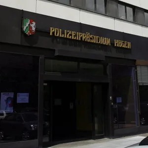 Das Polizeipräsidium in Hagen. (Archivbild)