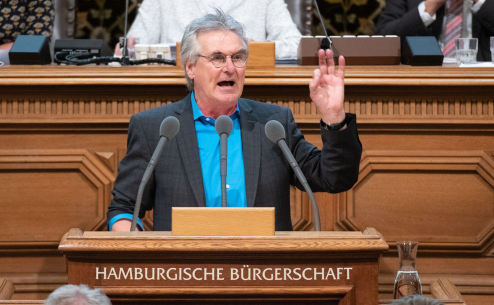 Der Linken-Hafenexperte Norbert Hackbusch fordert, dass alle Studien zur Köhlbrandquerung veröffentlicht werden. (Archivbild)