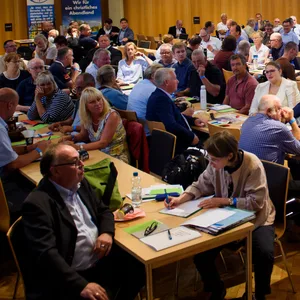 Der AfD-Landespartei 2022 im Bürgerhaus in Henstedt-Ulzburg