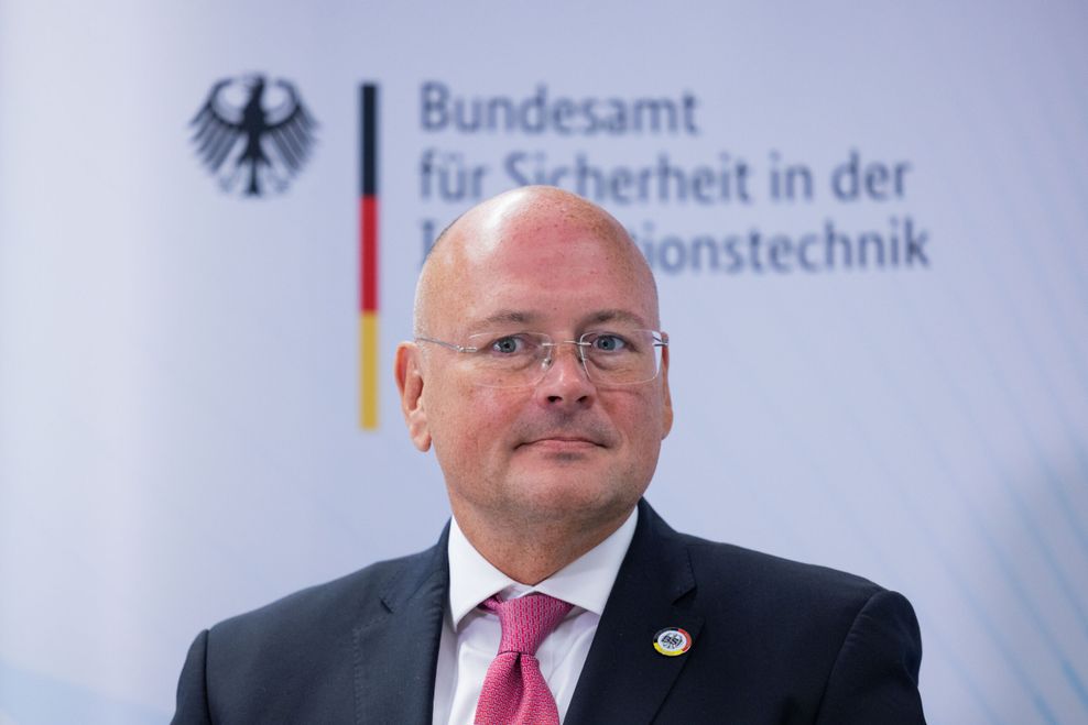 Arne Schönbohm, damaliger Präsident des Bundesamtes für Sicherheit in der Informationstechnik (BSI)