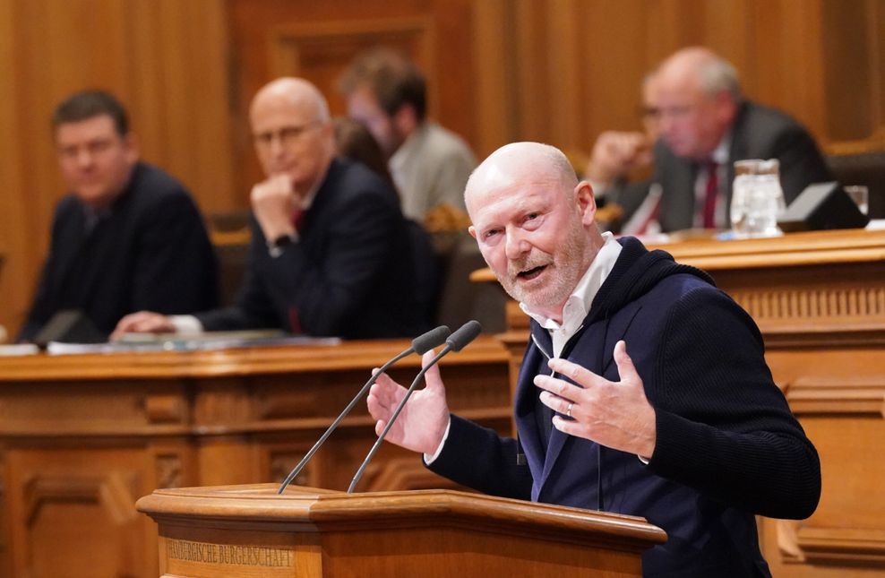 Der damalige Wirtschaftssenator Michael Westhagemann (parteilos).