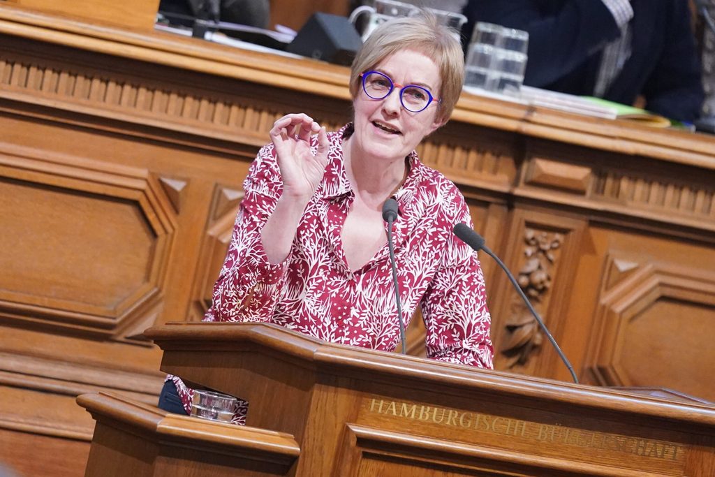 Heike Sudmann ist verkehrspolitische Sprecherin der Linken. (Archivbild)