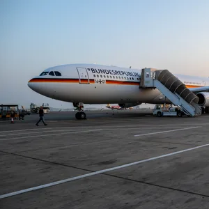 Regierungsmaschine A340-300 Baerbock