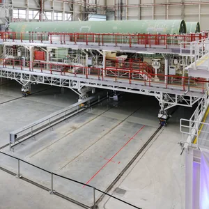 Blick in die neue Airbus-Produktionshalle für das Modell A321XLR in Finkenwerder.
