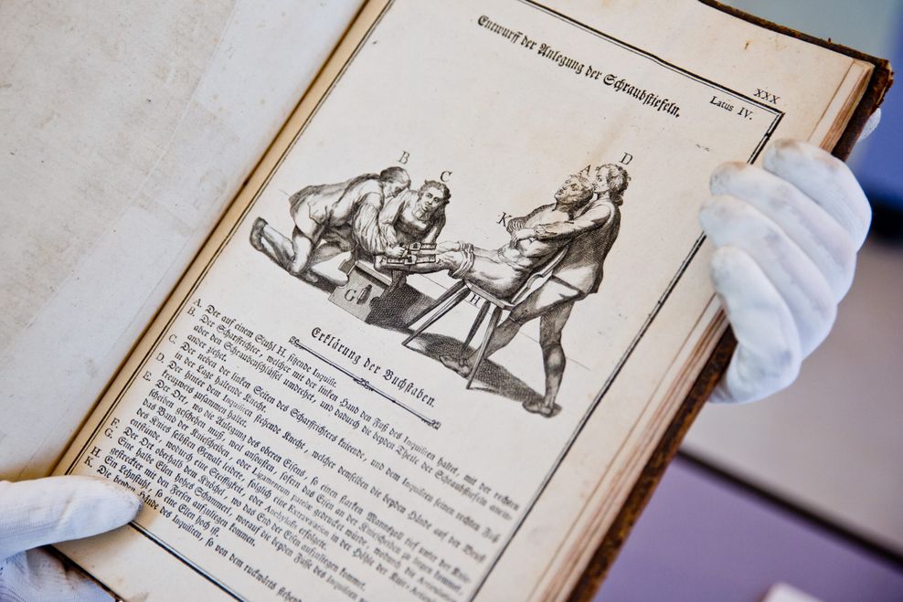 Ein Bild aus der „Constitutio Criminalis Theresiana“