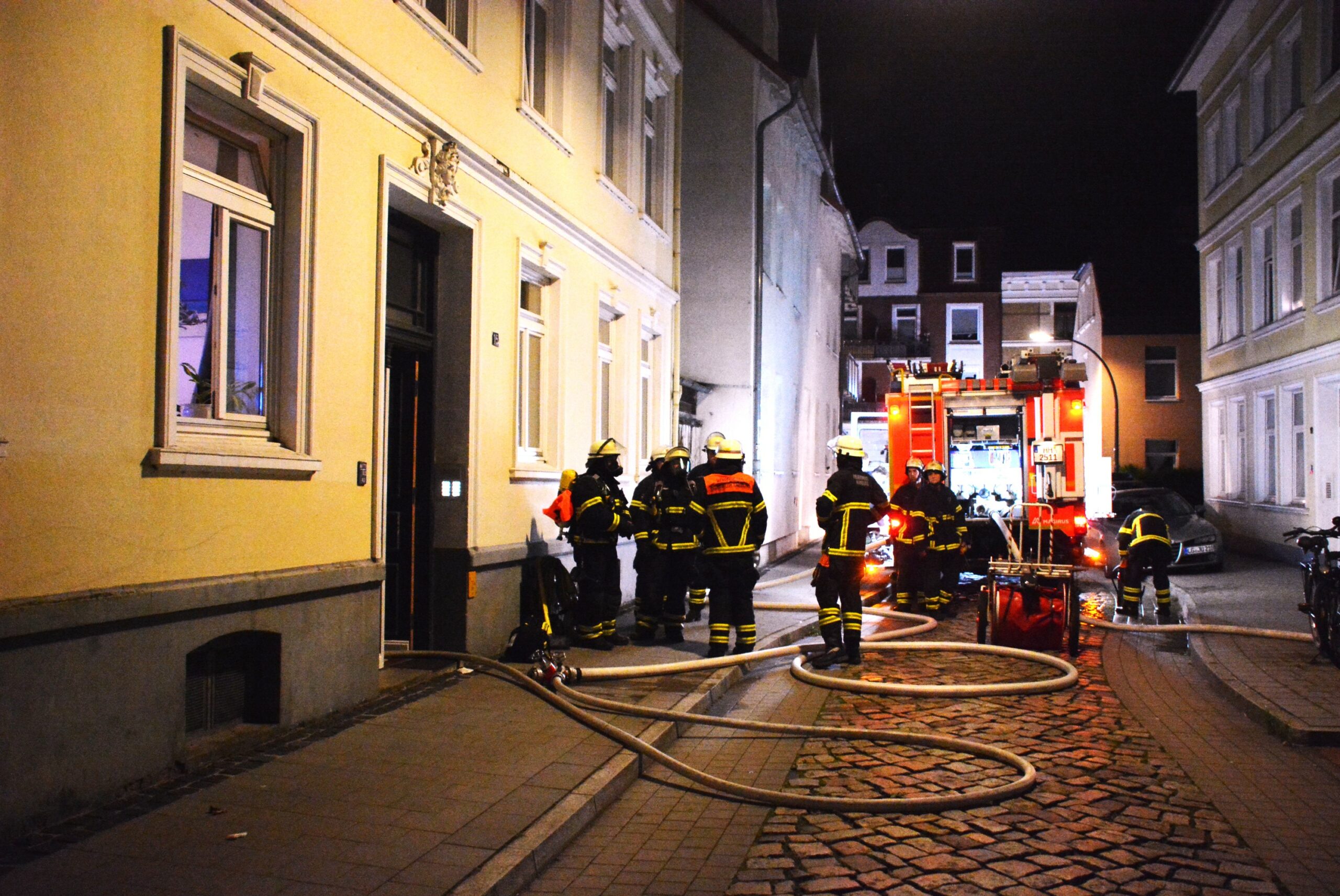Mehrere Brände in nur einer Nacht in Hamburg