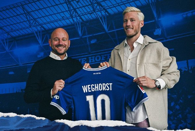 Hoffenheim-Boss Alexander Rosen begrüßt Wout Weghorst