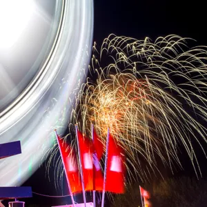 DOM-Feuerwerk