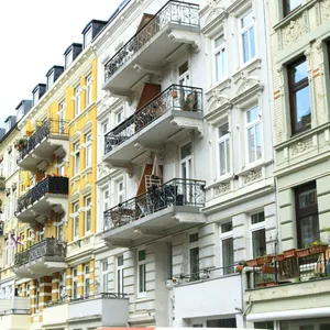 Eine Häuserreihe in Hamburg (Symbolbild)