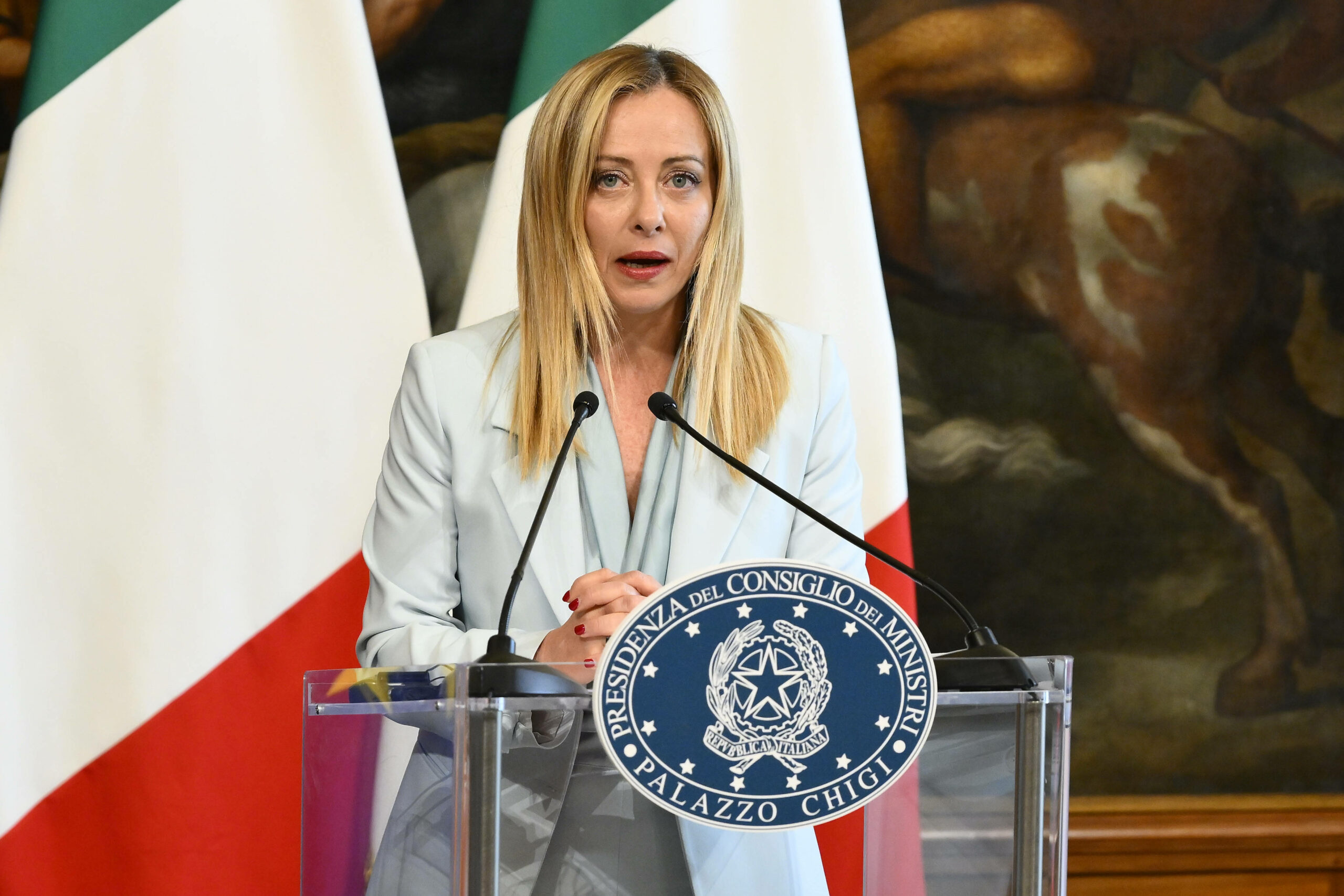Italiens Ministerpräsidentin Georgia Meloni