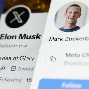 Die Social-Media Accounts von Elon Musk und Mark Zuckerberg