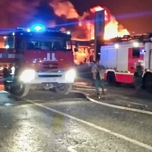 Dagestan Explosion Tankstelle