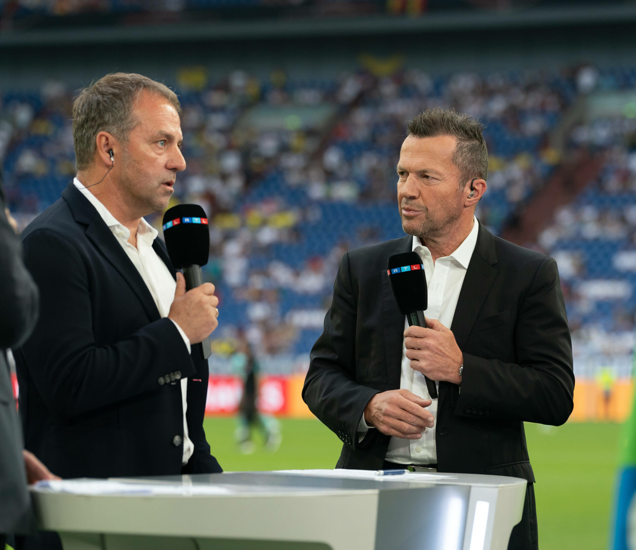 Lothar Matthäus und Hansi Flick im Interview