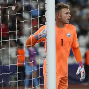 Daniel Peretz beim Viertelfinale der U21-EM gegen Georgien